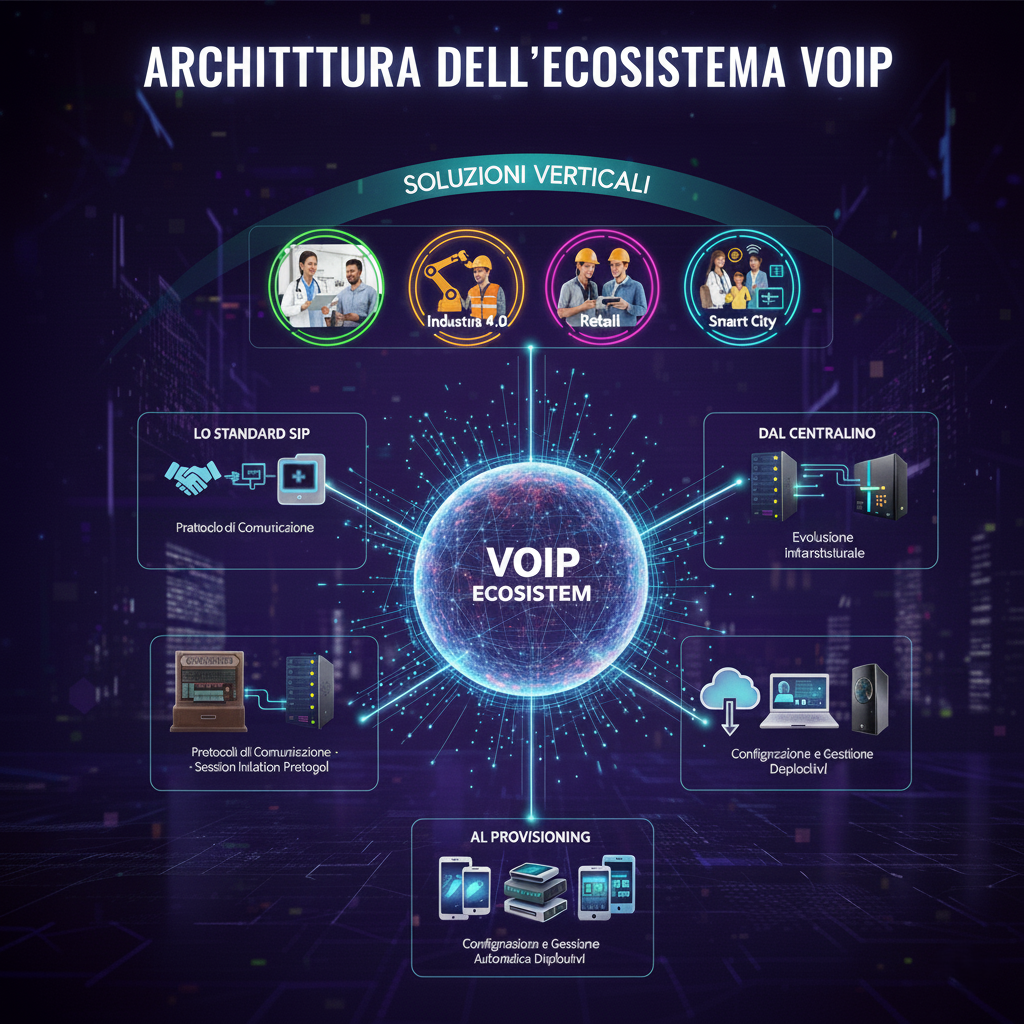 rappresentazione ecosistema VOIP