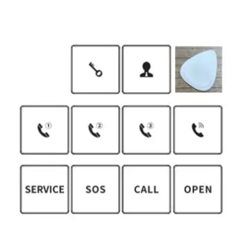 [FAN-A10 Keys] FANVIL -  Tasti A10