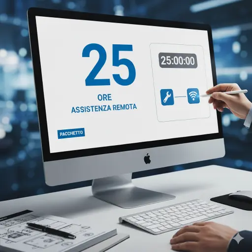 PACCHETTO 25 ORE ASSISTENZA/MANUTENZIONE (Remoto)